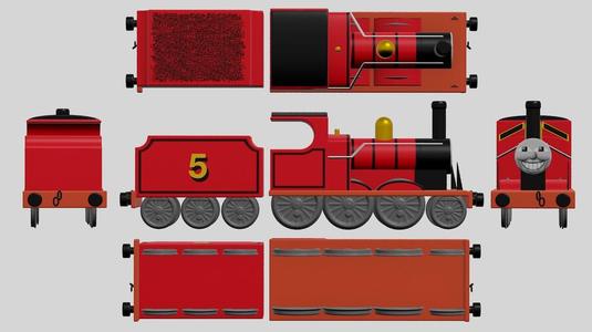 my best recreation of james (MY BEST TRY)