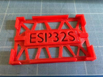 Cradle for splitted breadboard for ESP32S