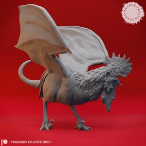 Cockatrice - Tabletop Miniature
