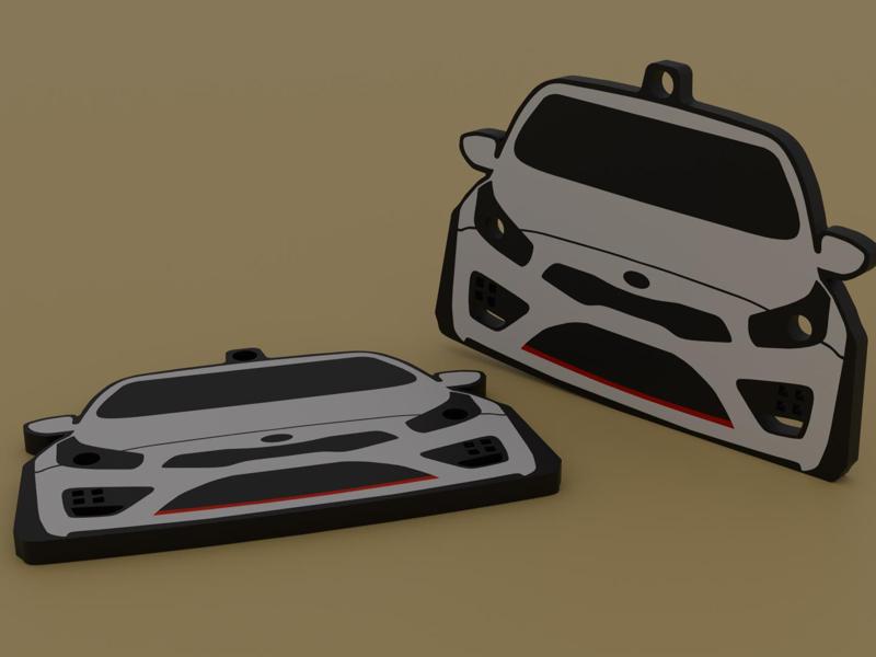 KIA CEE'D GT (JD) - Keychain V2