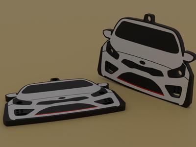 KIA CEE'D GT (JD) - Keychain V2