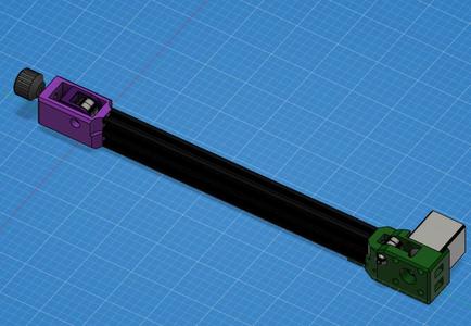 (48mm Motor + 10mm Belt) Ender 3 Y-Axis Heavy Duty Upgrade 