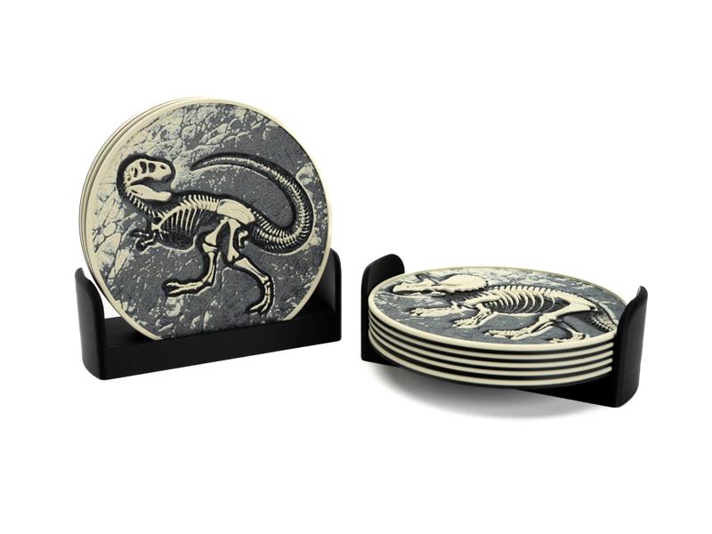 Dinosaur Fossil Coasters