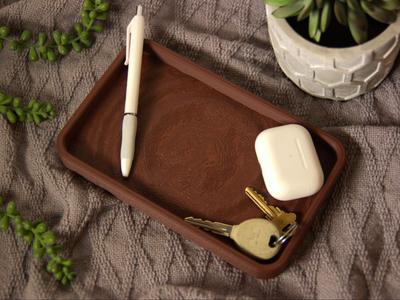 Rustic Key Tray Catchall Dish