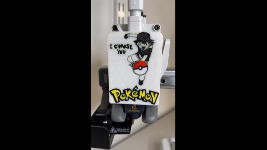 A1 / A1 Mini Pokemon i choose you Front Cover And Extruder Wheel