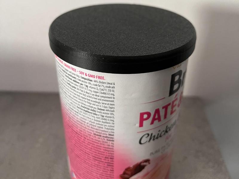 Snap-On Lid for Cat & Dog Food Cans 75MM