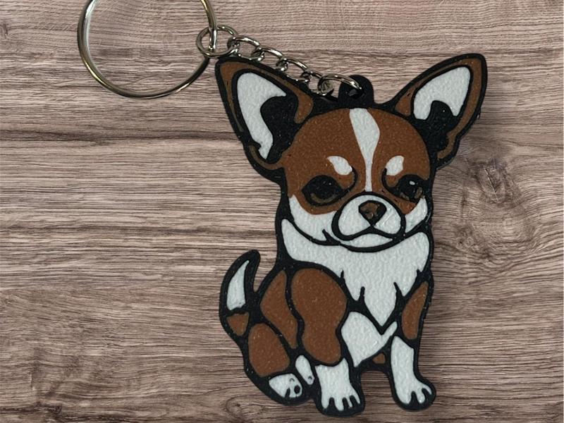 Chihuahua Keychain