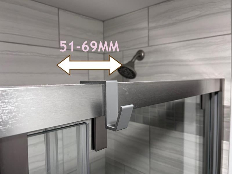 Shower Door Towel Hanger Hook - Various Sizes (10)