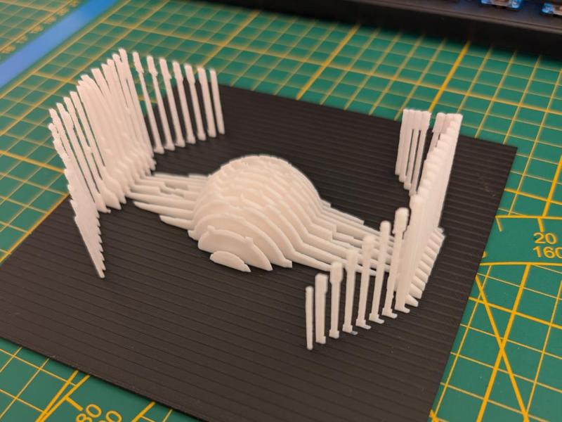 TIE Fighter Layer Sculpture