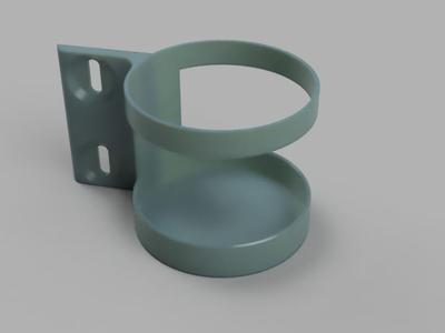 IKEA pegboard accessories - Sideways spray can holder - 67/69mm two versions