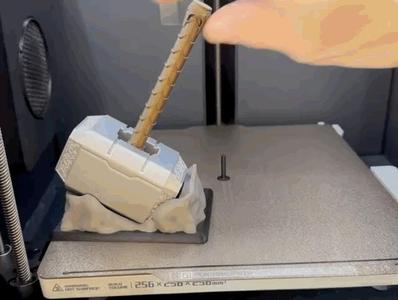 Superhero print bed scraper