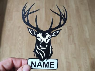 Deer-stag-YOUR NAME