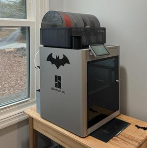 Batman Hush Logo for Bambu Carbon X1