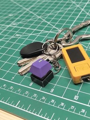 Keycap keychain
