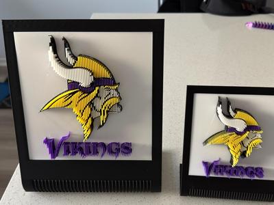 Layered Art - Minnesota Vikings Logo 175 x 175