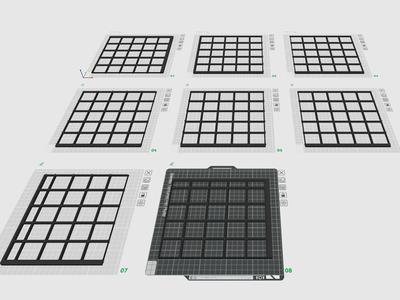 Husky 52" Workbench-Larger Drawers-Gridfinity Base