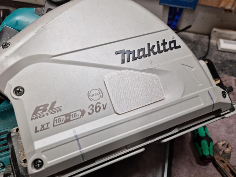 Makita track saw dust cover