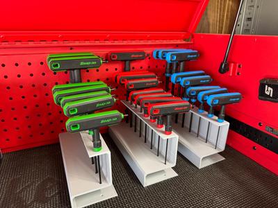 Snap-on T-Handle Organizers (Metric, Torx, SAE)