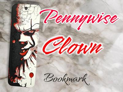 Pennywise Clown Bookmark