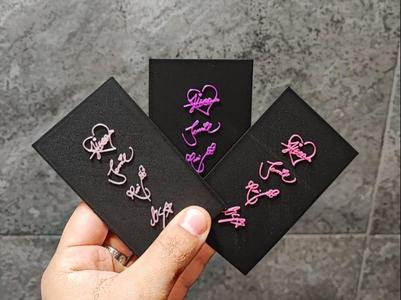 Black Pink - collectable cards