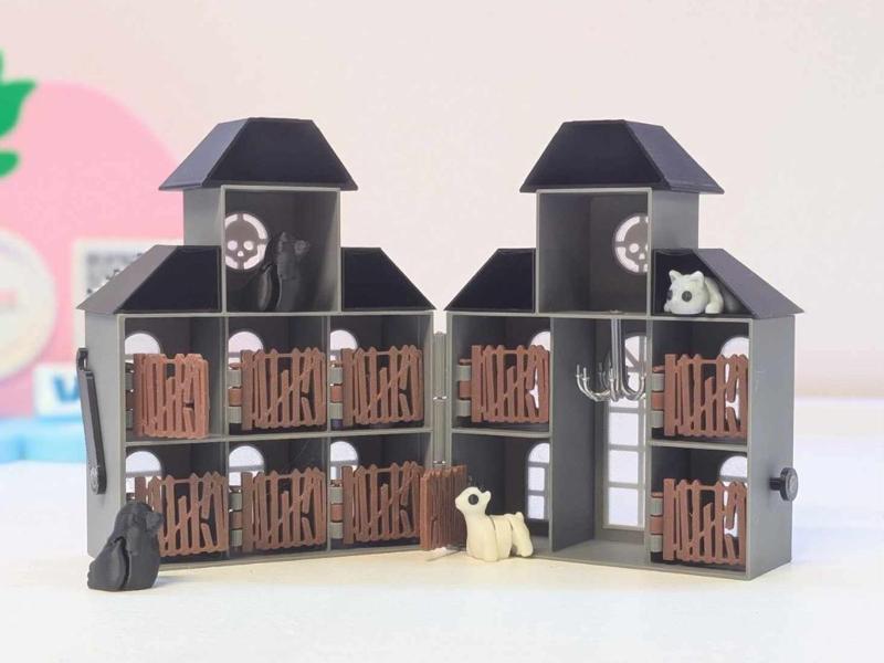 Mini Haunted House - 3D Printed Storage for Minis