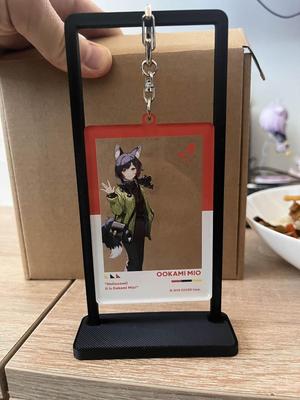 Keychain stand/display for hololive "A Fun Day Out! Series"