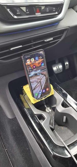 Mobile phone holder for car VW.