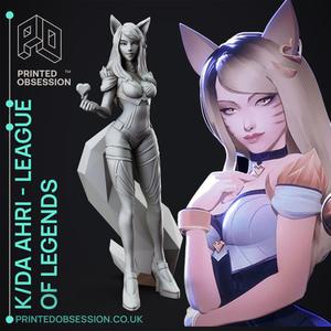 Ahri KDA - League of Legends - 25cm tall model