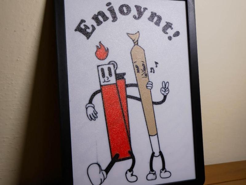 Retro Cartoon Wall Art ENJOYNT!