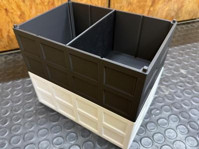 large stackable box, stacking box, storage