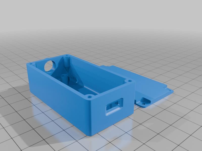 Raspberry pi pico case, Cobalt flux dance pad control box