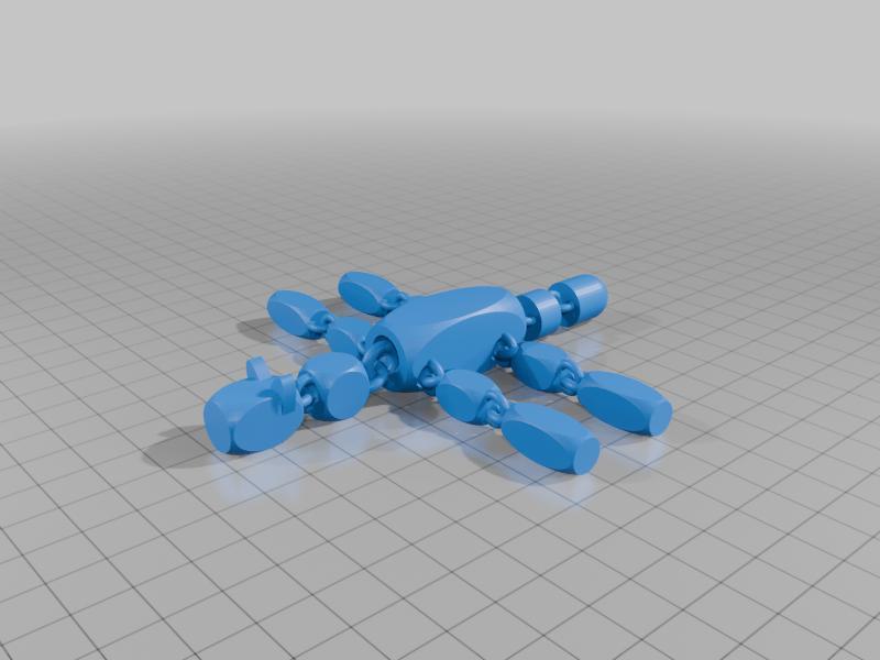Ragdoll articulated simple Horse