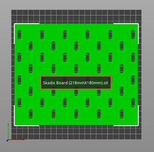 Skadis board that fits on Ender 3 v2 (PEI Bed)