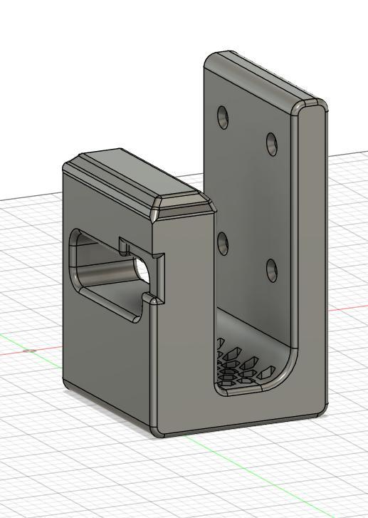 AR-10 Mag Well Wall Mount 