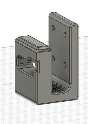 AR-10 Mag Well Wall Mount 