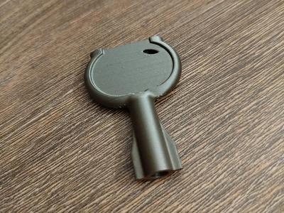 Universal key for electric boxes (fuse boxes)