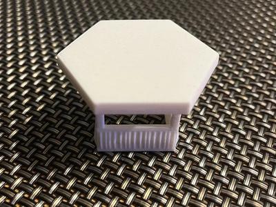 H0 scale 1:87 market stand / sales stand
