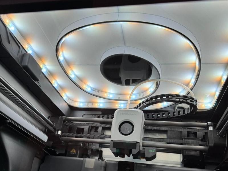 Riser / Sockel AMS X1C Philips Hue Light Stripe