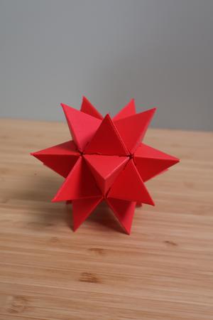 Unwrapped Icosaeder Star Small