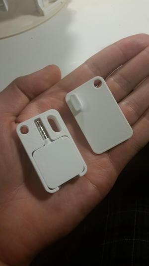 Keychain Square Card Reader Case (v2)