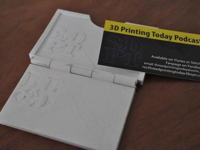blank business card embosser
