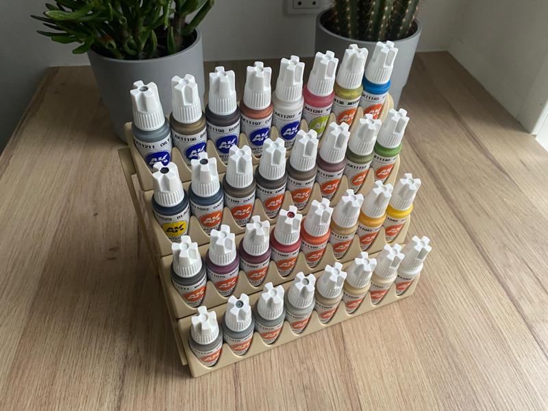 Vallejo, army painter paint rack dropper bottle