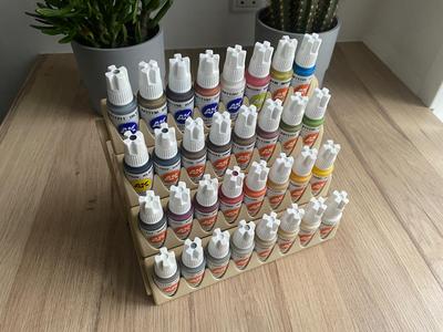 Vallejo, army painter paint rack dropper bottle