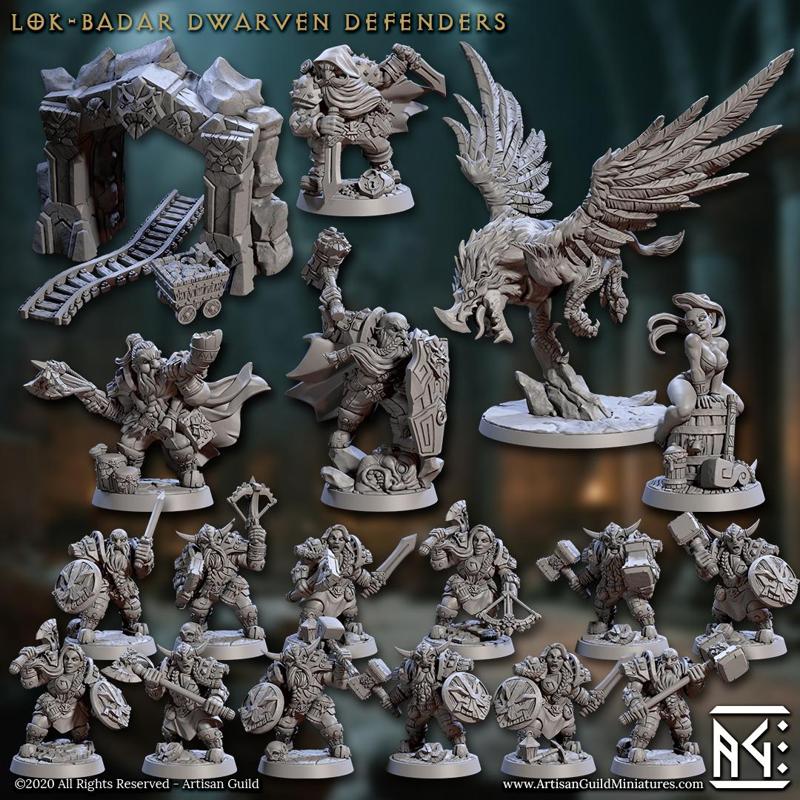 Dwarven Defenders (presupported)