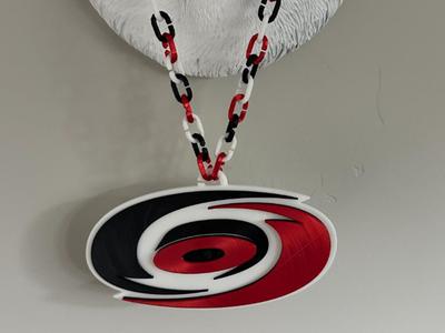 Carolina Hurricanes Pendant & Chain