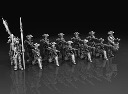 7 years war prussian aiming sample