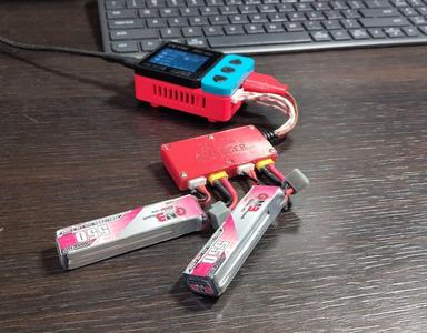 Parallel/serial charging 2*2S adapter case
