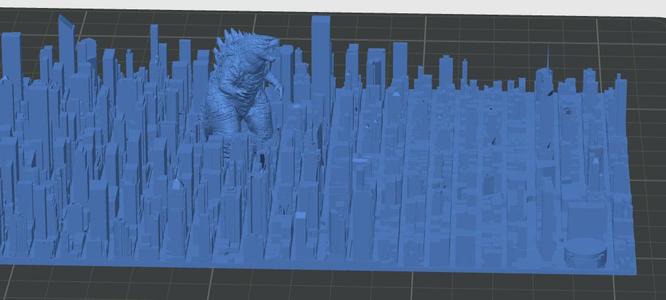 Godzilla Terrorizing NYC