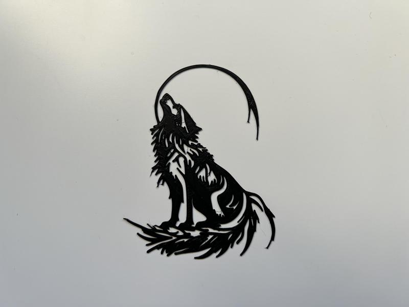 Wolf Wall Art #3