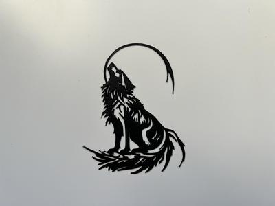 Wolf Wall Art #3
